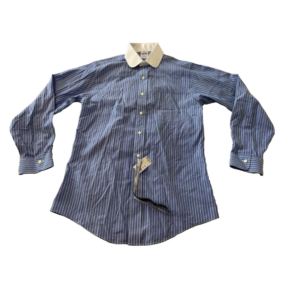 Brooks Brothers Men's Winchester Non-Iron Dress Shirt 14.5/32 NWT Slim Fit